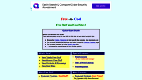 What Free-n-cool.com website looked like in 2022 (1 year ago)