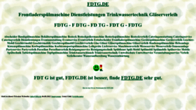 What Fdtg.de website looked like in 2022 (1 year ago)