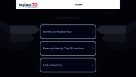 What Fraudsterscrew.to website looked like in 2022 (3 years ago)