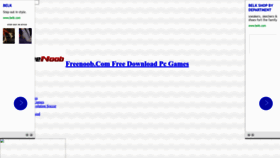 What Freenoob.com website looked like in 2022 (1 year ago)