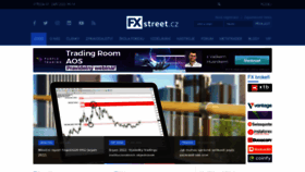 What Fxstreet.cz website looked like in 2022 (1 year ago)