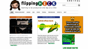 What Flippingheck.com website looked like in 2022 (1 year ago)