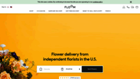 What Floom.com website looked like in 2022 (1 year ago)