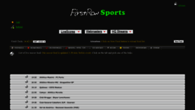 What Firstrows.co website looked like in 2022 (1 year ago)