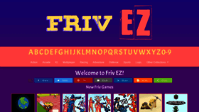 What Frivez.com website looked like in 2022 (1 year ago)