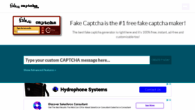 What Fakecaptcha.com website looked like in 2022 (3 years ago)