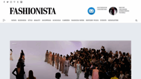 What Fashionista.com website looked like in 2022 (1 year ago)