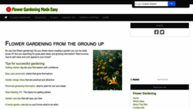 What Flower-gardening-made-easy.com website looked like in 2022 (1 year ago)