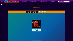 What Fallguys2.co website looked like in 2022 (1 year ago)