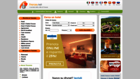 What Firenze.net website looked like in 2022 (1 year ago)