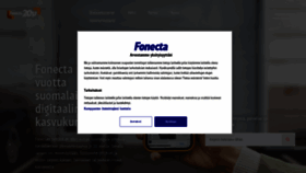 What Fonecta.fi website looked like in 2022 (1 year ago)