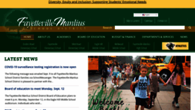 What Fmschools.org website looked like in 2022 (1 year ago)
