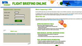 What Flightops.sita.aero website looked like in 2022 (2 years ago)