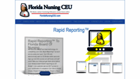 What Floridanursingceu.com website looked like in 2022 (1 year ago)