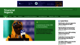 What Financialnigeria.com website looked like in 2022 (1 year ago)