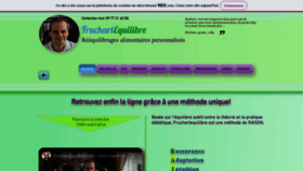 What Fruchartequilibre.com website looked like in 2022 (1 year ago)