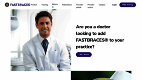 What Fastbraces.com website looked like in 2022 (1 year ago)