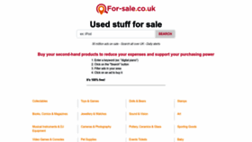 What For-sale.co.uk website looked like in 2022 (1 year ago)