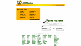 What Ftdfloristsonline.com website looked like in 2022 (1 year ago)
