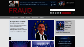 What Fraud-magazine.com website looked like in 2022 (1 year ago)
