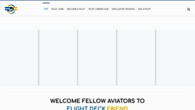 What Flightdeckfriend.com website looked like in 2022 (1 year ago)