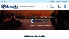 What Fotomecanica.mx website looked like in 2022 (1 year ago)