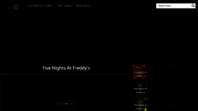 What Fivenightsatfreddys.io website looked like in 2022 (1 year ago)