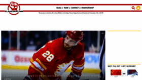 What Flamesnation.ca website looked like in 2022 (1 year ago)