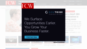 What Fcw.com website looked like in 2022 (1 year ago)