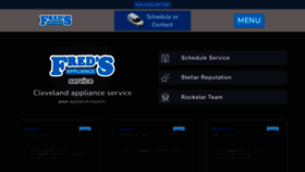 What Fredsappliance.com website looked like in 2022 (1 year ago)