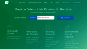 What Firmeo.ro website looked like in 2022 (1 year ago)