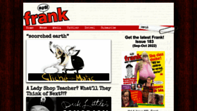 What Frankmag.ca website looked like in 2022 (1 year ago)