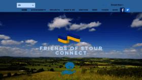 What Friendsofstourconnect.org website looked like in 2022 (1 year ago)