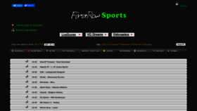 What Firstsrowsports.tv website looked like in 2022 (1 year ago)