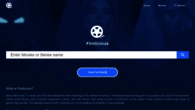 What Filmlicious.co website looked like in 2022 (1 year ago)