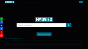 What Fmovies.fo website looked like in 2022 (1 year ago)