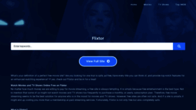What Flixtor.gg website looked like in 2022 (1 year ago)
