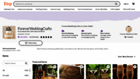 What Foreverweddingshop.com website looked like in 2022 (1 year ago)