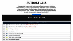 What Futboltv-envivo.com website looked like in 2022 (1 year ago)