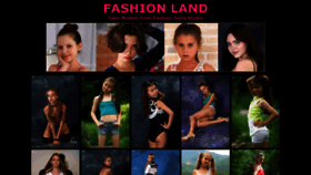 What Fashion-land.xyz website looked like in 2022 (1 year ago)