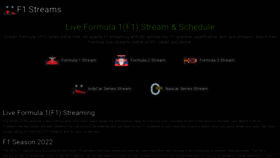 What F1stream.me website looked like in 2022 (1 year ago)