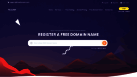 What Freedomaini.com website looked like in 2022 (1 year ago)