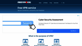 What Freevpn4you.net website looked like in 2022 (2 years ago)