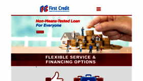 What Firstcredit.com.hk website looked like in 2022 (1 year ago)