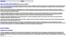 What Forum.breatharian.info website looked like in 2022 (2 years ago)