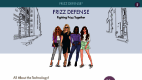 What Frizzdefense.com website looked like in 2022 (1 year ago)