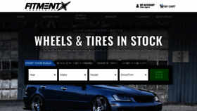What Fitmentindustries.com website looked like in 2022 (1 year ago)