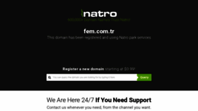 What Fem.com.tr website looked like in 2022 (1 year ago)