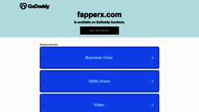 What Fapperx.com website looked like in 2022 (1 year ago)