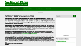What Freetutorialsus.com website looked like in 2022 (1 year ago)